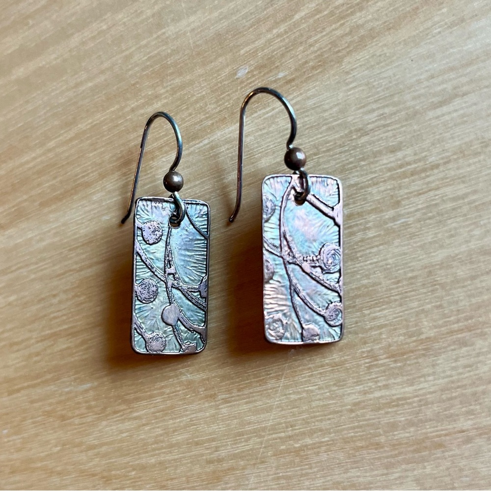 Handmade Copper Earrings
